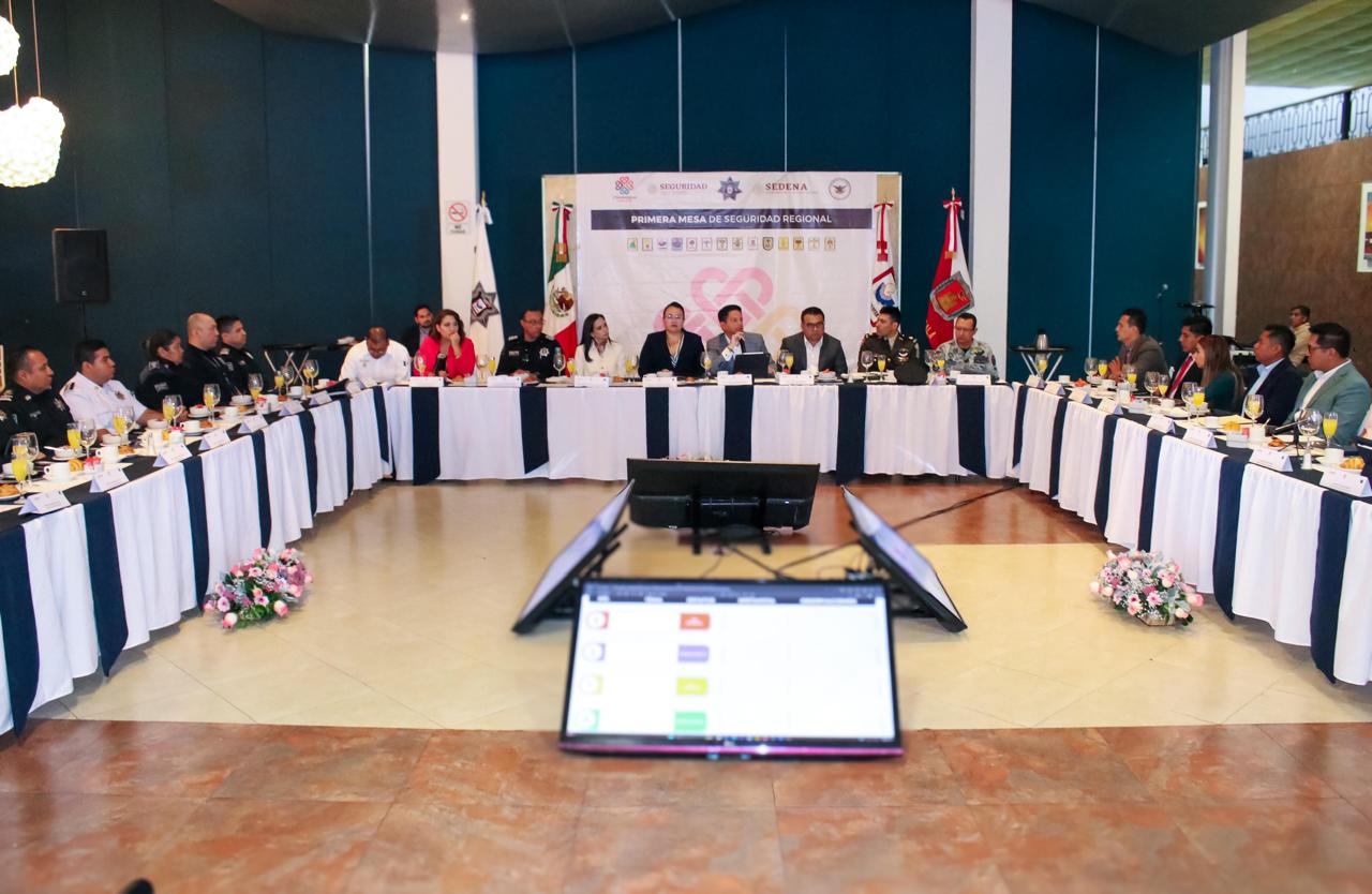 Fortalecen estrategias de seguridad en la Primera Mesa Regional de Construcción de Paz